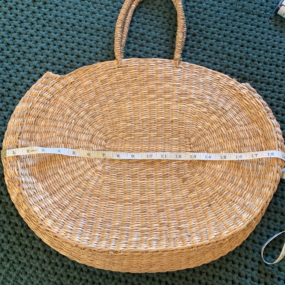 Wicker Carry-All Bag - Picture 3 of 5